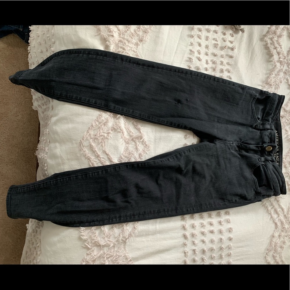 American Eagle Black Skinny Jeans